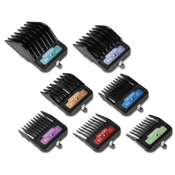 Andis 7 Piece Animal Guide Comb Set - Image 10