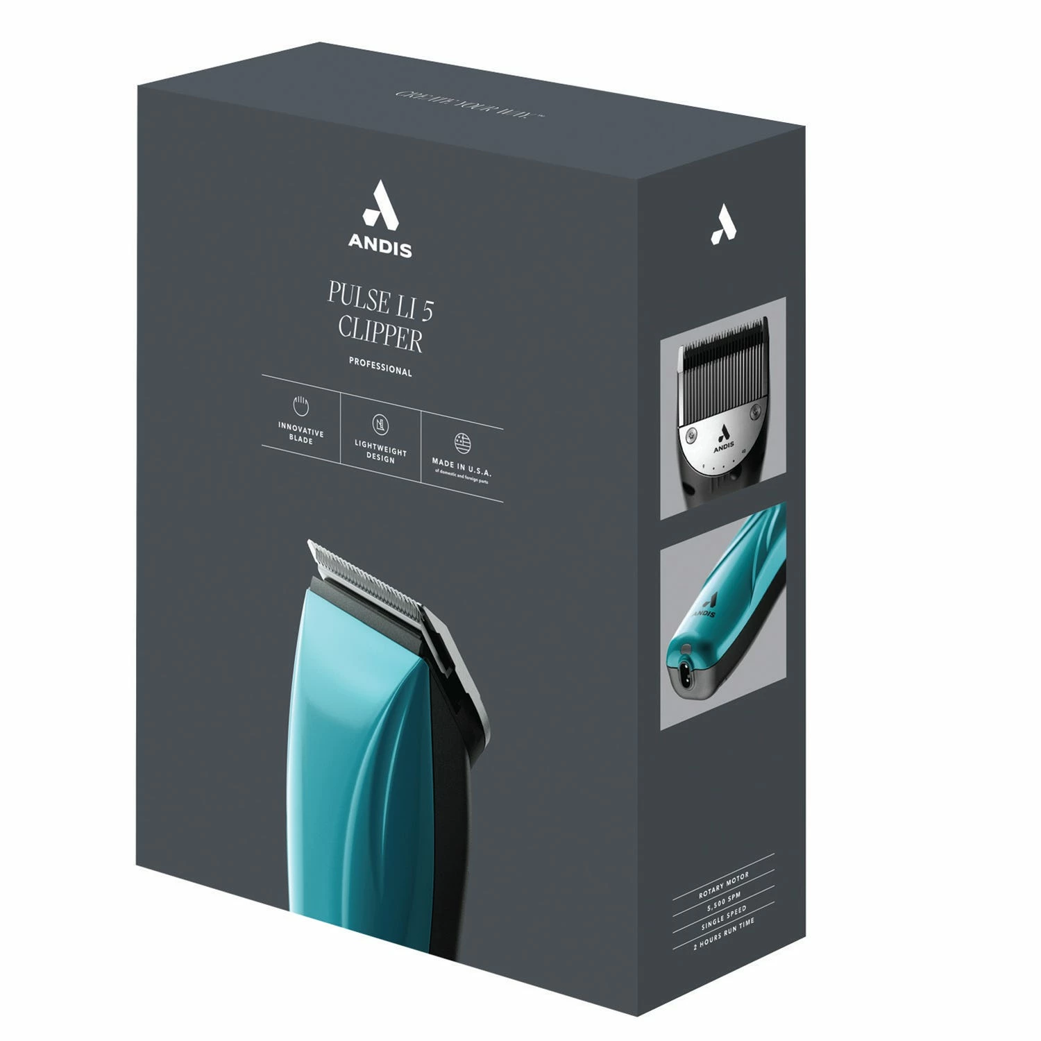 Andis Pulse Li 5 Adjustable Blade Clippers - Image 9