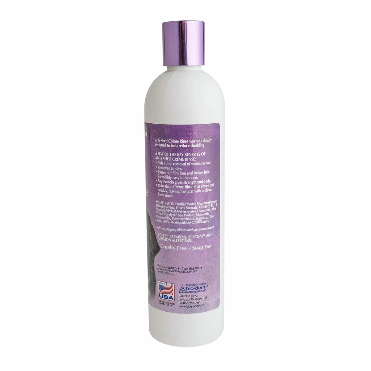 Bio-Groom Anti-Shed Deshedding Conditioner 12oz - Image 2