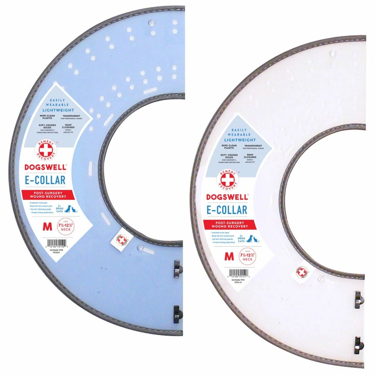 Remedy & Recovery Dogswell E-Collar - Medium - Asst Color