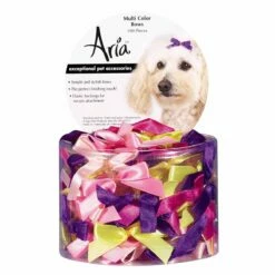 Aria Multi Color Bow Canister 3/8In 100Pc