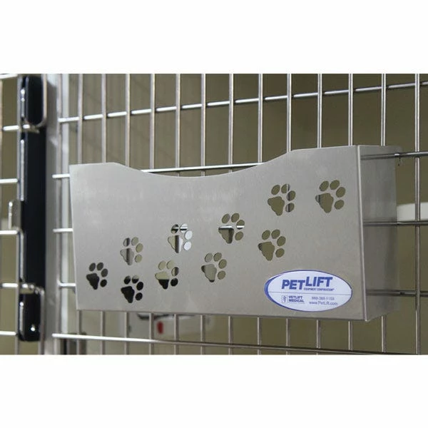 PetLift Stainless Steel File Holder For Cage Door