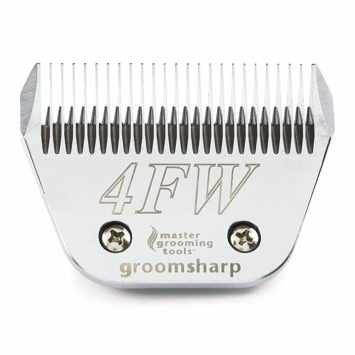 Master Grooming Tools GroomSharp Steel Wide Blades 4FW - Image 2