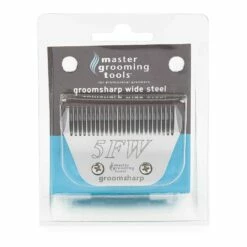 Master Grooming Tools GroomSharp Steel Wide Blades 5FW