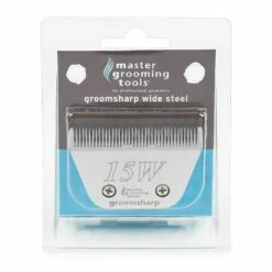 Master Grooming Tools GroomSharp Steel Wide Blades 15W