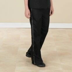 Top Performance Contrast Trim Draw String Grooming Pants Pants