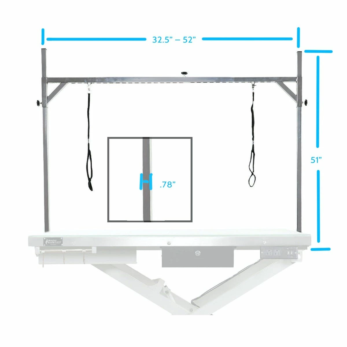 Master Equipment Radiance II LED Electric Grooming Table - Image 3
