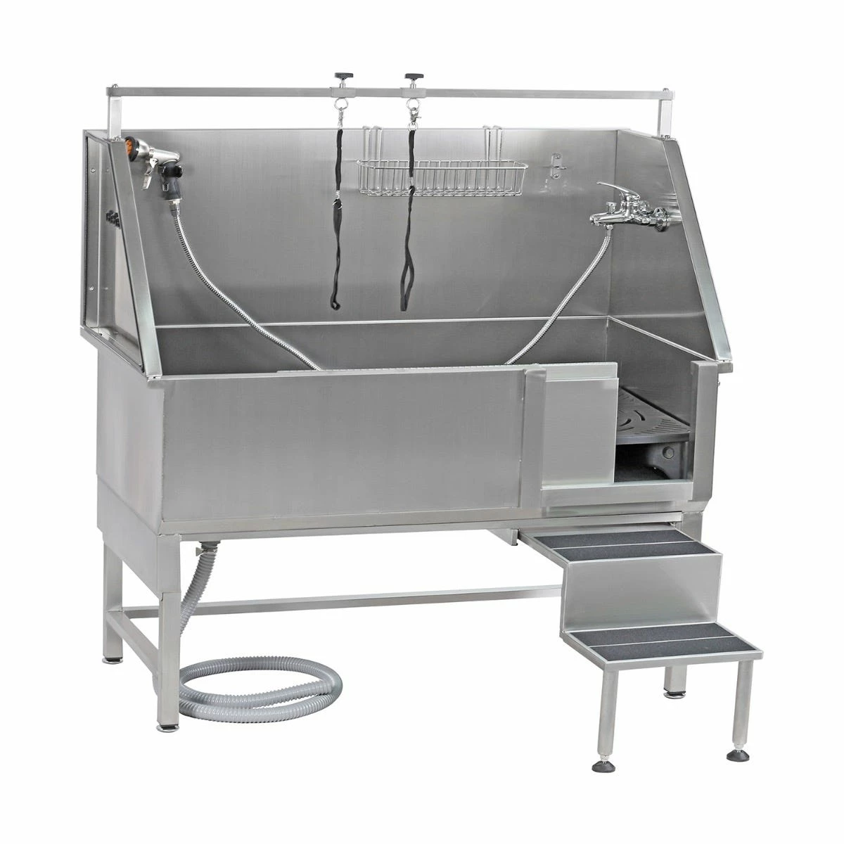 Master Equipment Pro Deluxe II Stainless Steel Tub Right Plumb