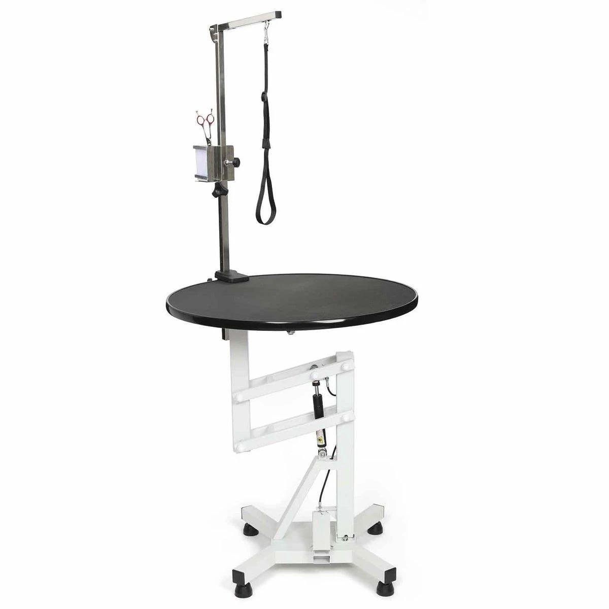 Master Equipment Easy-Lift Round Rotating Top Pneumatic Table - Image 5