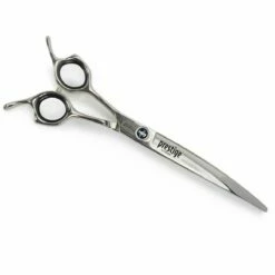 Master Grooming Prestige 7In Lefty Curved Shears By Sensei