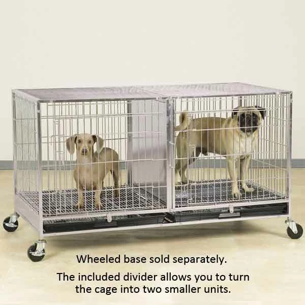 ProSelect Modular Cage W/Plastic Tray Stainless Steel - Image 5